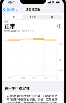 南吕镇iPhone手机维修如何在iPhone开启'步行稳定性通知'