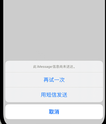 南吕镇apple维修iPhone上无法正常发送iMessage信息