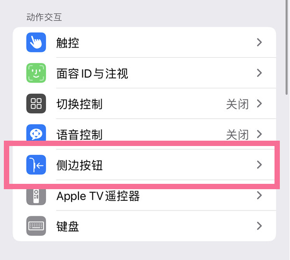 南吕镇苹果14维修店分享iPhone14 Plus侧键双击下载功能关闭方法 