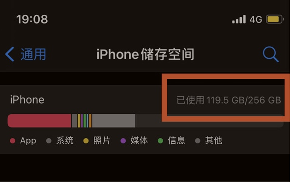 南吕镇苹果13维修分享iPhone13如何查看剩余内存 